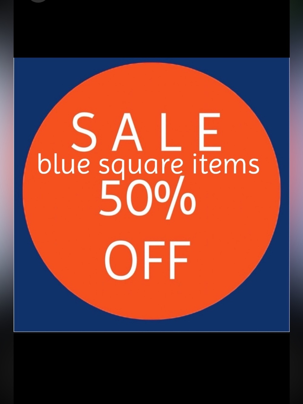 $50% off Sale off current price
